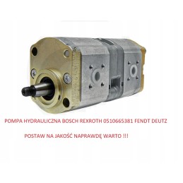 Hidraulinis siurblys rexroth 0510665381 fendt korpusas