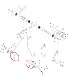 Bosch Rexroth 60 kn traukos jėgos kaiščio matuoklis