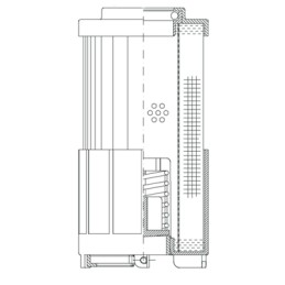 R96C25CV WIX hidraulinis filtras