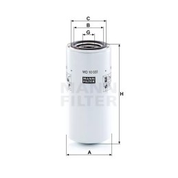 WD10022 MANN-FILTER hidraulinis filtras