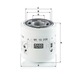 WH10006 MANN hidraulinis filtras