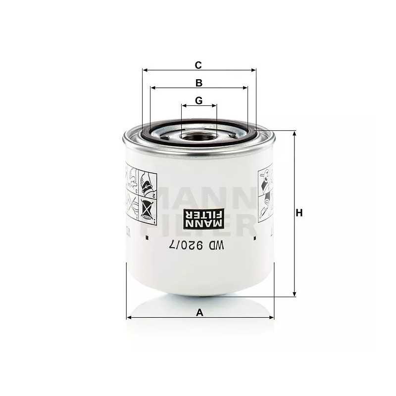 WD 920/7 MANN-FILTRAS