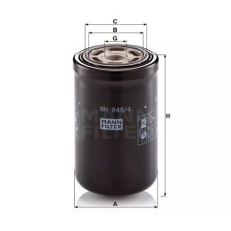 WH 945/4 Mann hidraulinis filtras