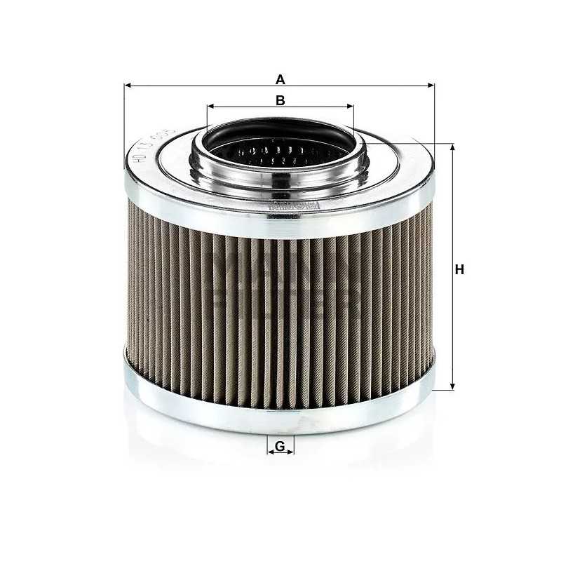 HD13005 MANN hidraulinis filtras