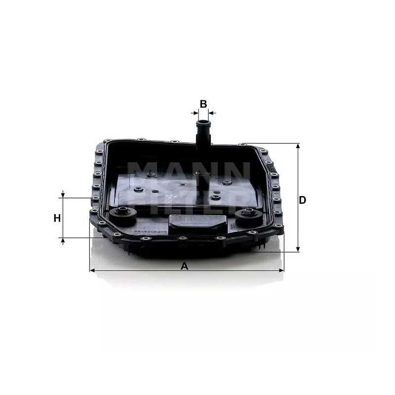 H 50001 MANN hidraulinis filtras