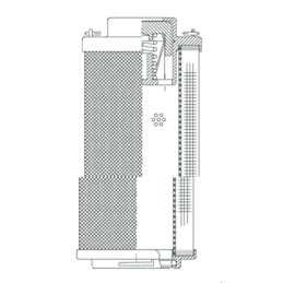 R52D25SV WIX hidraulinis filtras