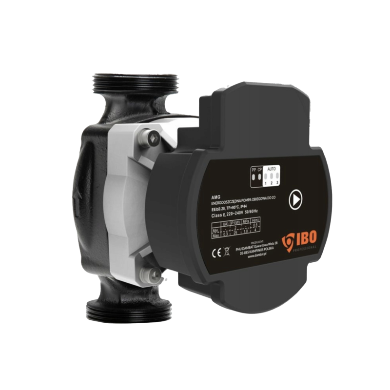 AMG 25-80/130 cirkuliacinis siurblys su PWM laikikliu ir varžtais