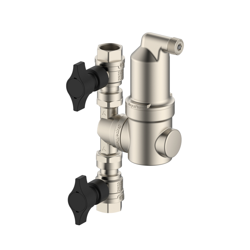 IBF-V 3/4" filtras - oro separatorius