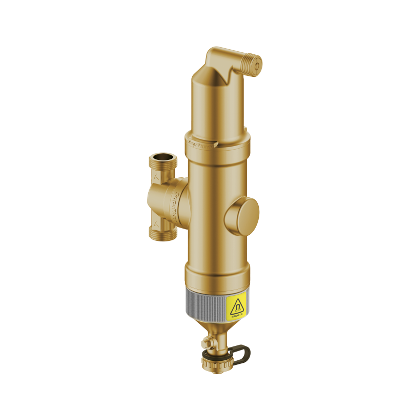 IBF-V2 3/4" filtras - dvigubas teršalų/oro separatorius