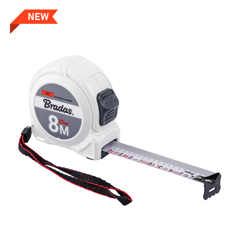 8 m / 25 mm matavimo juosta -DIY-MTWL10-0825/K
