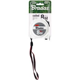 8 m / 25 mm matavimo juosta -DIY-MTWL10-0825/K