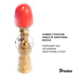 2 viename universalus apsaugos nuo užšalimo purkštuvas 360 laipsnių GW 3/4 -GKV3340X24SGW