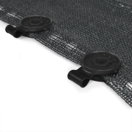 BUNGEE CLIPS spaustukas - laisvas (50 vnt.) juodas -BCK4-BK-L