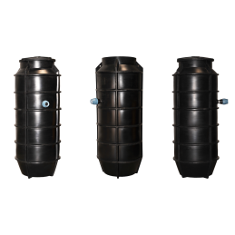 PSI/K3 - buitinė siurblinė su Kraken siurbliu 1,8 kW, 3 fazių, su išvestine jungtimi