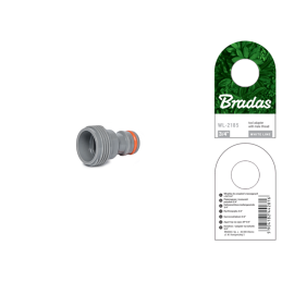 WHITE LINE varžtas laistymo įrenginiams GZ 3/4 -WL-2185