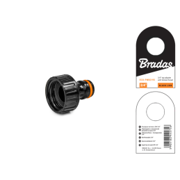 BLACK LINE čiaupo jungtis GW 3/4" su etikete -ECO-PWB2195