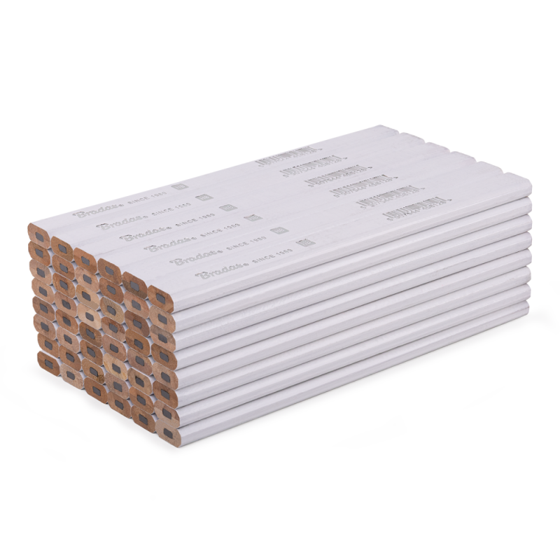 Statybinis pieštukas HB 180mm OCTAGON -DIY-PCWL2OC18WH/48D