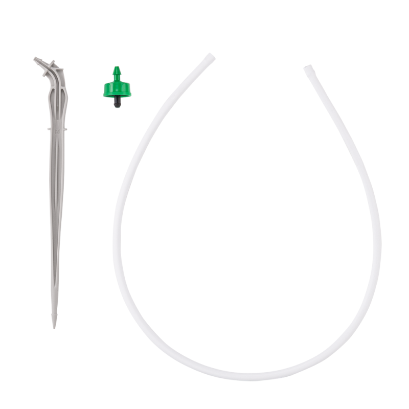 Rinkinys su PCND 4L lašintuvu, 50 cm PE vamzdeliu ir lazdeliniu lašintuvu -DSE-PCND0432-50