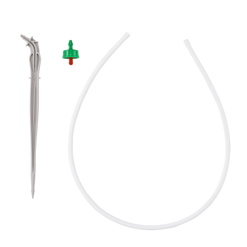 Rinkinys su PCND 8L lašintuvu, 50 cm PE vamzdeliu ir lazdeliniu lašintuvu -DSE-PCND0832-50