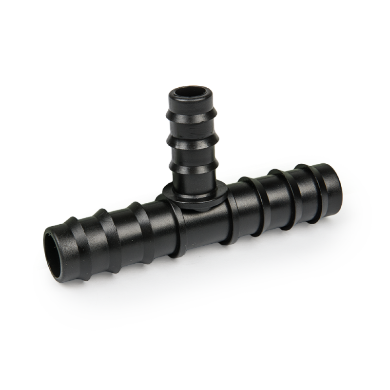 T formos jungtis, žarnos kištukas 16 mm / 12 mm / 16 mm -DSWA03-1612L