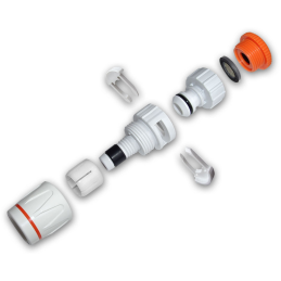 JAPAN SYSTEM 1/2 colio greito prijungimo jungtis su 3/4 colio-1/2 colio čiaupo jungtimi -WL-2119