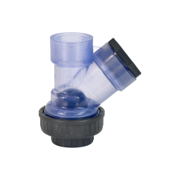 Rutulinis atbulinis vožtuvas, įleidžiamas, PVC, 2" (sriegis)