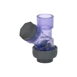 Rutulinis atbulinis vožtuvas Įleidžiamas PVC DN32 (klijai)