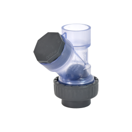 Rutulinis atšakinis vožtuvas. PVC DN40 surinkimas (klijai)
