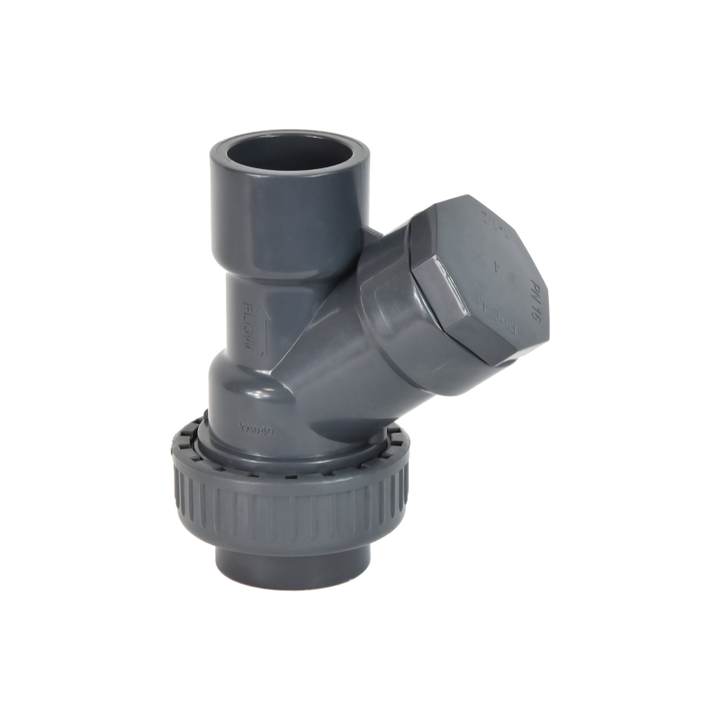 PVC DN32 rutulinis atbulinis vožtuvas (klijai)