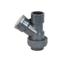 PVC DN32 rutulinis atbulinis vožtuvas (klijai)