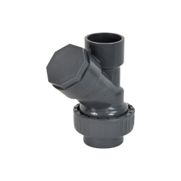 PVC DN40 (klijai) rutulinis atbulinis vožtuvas (klijai)