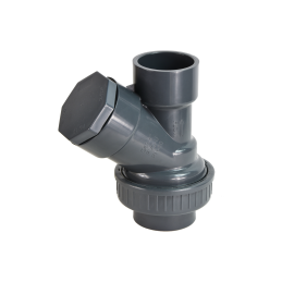 PVC DN50 rutulinis atbulinis vožtuvas (klijai)