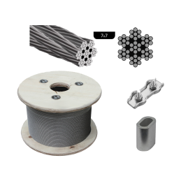 Plieninis lynas 3 mm 520 kg (pora 7x7)