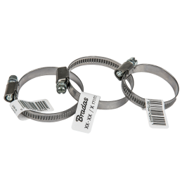 BRADAS nerūdijančio plieno sliekinis spaustukas 160-180 mm -BSW2M160-180/9