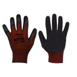 FLASH GRIP RED latekso apsauginės pirštinės, 11 dydis -RWFGRD11