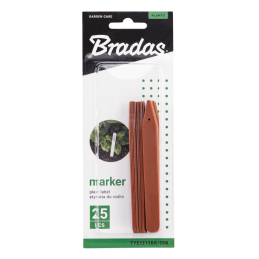 Augalo etiketė 12,5x1,3 cm -TYE1213BR/25B