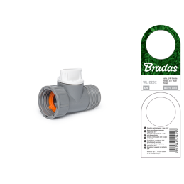 BALTA LINIJA Jungtis su vožtuvu GW/MZ 3/4 -WL-2232