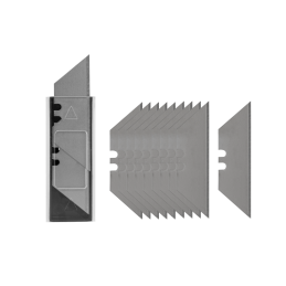 19 mm NEUTRAL keičiami trapecijos formos ašmenys -DIY-KN1902BN/10B