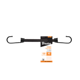 Elastinė guma su metaliniu kabliu BUNGEE HOOK -BCH1-08120BC-E
