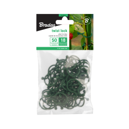 Augalų spaustukai su pasukama rankena, 18 mm skersmens -TYK18GR/50