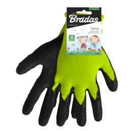 CITRININĖS latekso apsauginės pirštinės, 6 dydis -RWDLE6