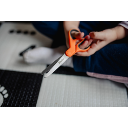 Mini oranžinės žirklės 150 mm -DIY-SC105/150-B