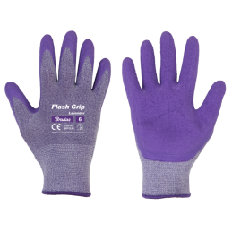 Apsauginės pirštinės FLASH GRIP LAVENDER, 8 dydis -RWFGLR8