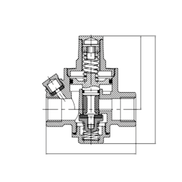 Slėgio reduktorius 1-1/2" - DN40