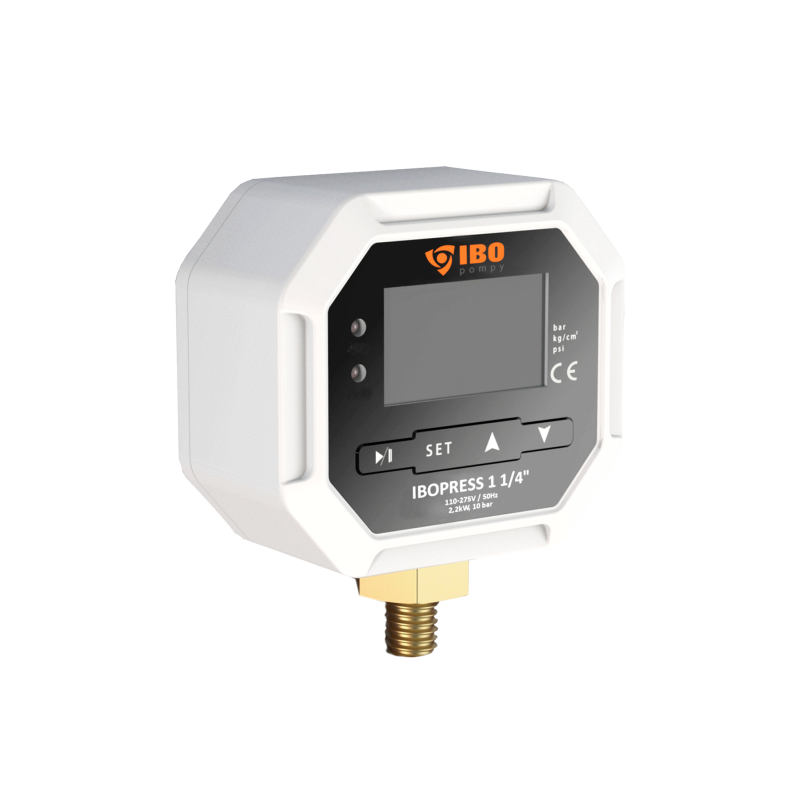 „Ibopress 10“ – 1/4 colio (2,2 kW, 230 V) valdiklis
