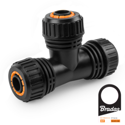 BLACK LINE T formos jungtis, skirta 3/4 colio žarnai prijungti -ECO-PWB2210-34