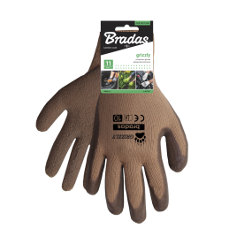 GRIZZLY latekso apsauginės pirštinės, 10 dydis -RWG10