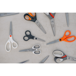 Universalios žirklės OFFICE 190 mm -DIY-SC201/190-B