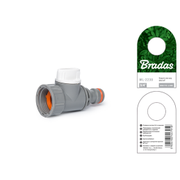 BALTA LINIJA Jungtis su vožtuvu GW 3/4 -WL-2230