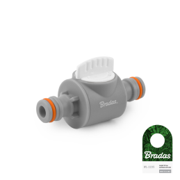 WHITE LINE antgalis su vožtuvu, skirtas sujungti dvi greitas jungtis -WL-2235